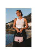 GEANTA DIN PIELE NATURALA MELIÁ PINK