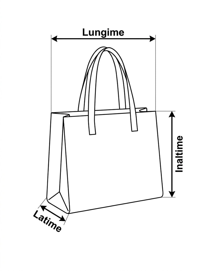 Bag dimensions illustration